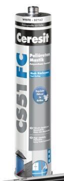 MASTİK POLİÜRETAN YAPIŞTIRICI CS 51FC SİYAH  280 ML CERESİT