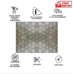 FAYANS ÜSTÜ PVC KAPLAMA 41 X 62 ALTIGEN AHŞAP DESEN-766