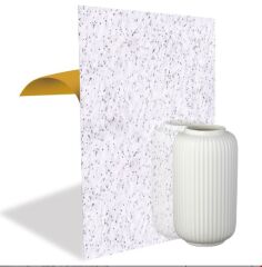 FAYANS ÜSTÜ PVC KAPLAMA 41 X 62  ANTRASİT MERMER DESEN-767