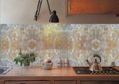 FAYANS ÜSTÜ PVC KAPLAMA 41 X 62  CAPPUCCİNO MERMER DESEN-771