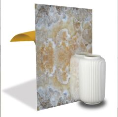 FAYANS ÜSTÜ PVC KAPLAMA 41 X 62  CAPPUCCİNO MERMER DESEN-771