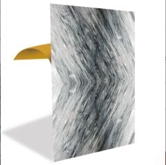 FAYANS ÜSTÜ PVC KAPLAMA 41 X 62  ÇİZGİLİ GRİ MERMER DESEN-772