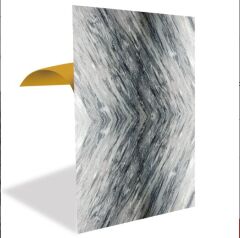 FAYANS ÜSTÜ PVC KAPLAMA 41 X 62  ÇİZGİLİ GRİ MERMER DESEN-772