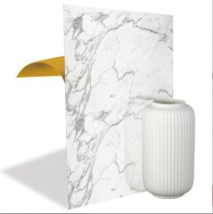 FAYANS ÜSTÜ PVC KAPLAMA 41 X 62  ÇİZGİLİ MERMER DESEN-773