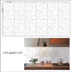 FAYANS ÜSTÜ PVC KAPLAMA 41 X 62  GRANİT MERMER DESEN-776