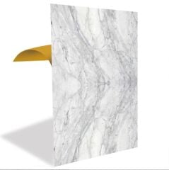 FAYANS ÜSTÜ PVC KAPLAMA 41 X 62 GRİ AĞ MERMER DESEN-777