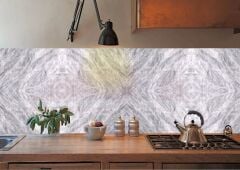 FAYANS ÜSTÜ PVC KAPLAMA 41 X 62 GRİ MERMER DESEN-778