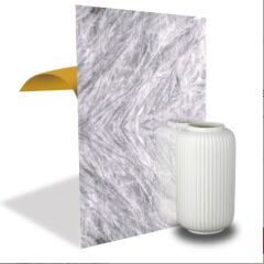 FAYANS ÜSTÜ PVC KAPLAMA 41 X 62 GRİ MERMER DESEN-778