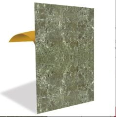 FAYANS ÜSTÜ PVC KAPLAMA 41 X 62 KAHVERENGİ YEŞİL MERMER DESEN-784