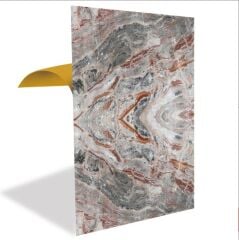 FAYANS ÜSTÜ PVC KAPLAMA 41 X 62 KATLI MERMER DESEN-785