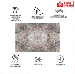 FAYANS ÜSTÜ PVC KAPLAMA 41 X 62 KATLI MERMER DESEN-785