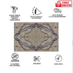 FAYANS ÜSTÜ PVC KAPLAMA 41 X 62 KIRMIZI GRANİT MERMER DESEN-787