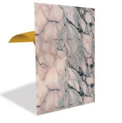 FAYANS ÜSTÜ PVC KAPLAMA 41 X 62 PEMBE MERMER DESEN-789