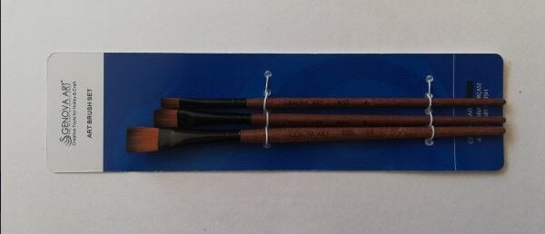 KARMA FIRÇA SETİ DÜZ KESİK 3 LÜ 010 FRC-SET-010