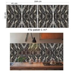 FAYANS ÜSTÜ PVC KAPLAMA 41 X 62 SIRALI MERMER DESEN-792