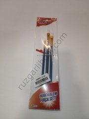 HOBİ KALEM FIRÇA SETİ BODRUM 3LÜ SET