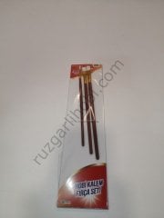 HOBİ KALEM FIRÇA SETİ GÖCEK 3LÜ SET