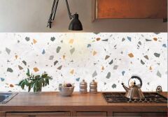 FAYANS ÜSTÜ PVC KAPLAMA 41 X 62 TERRAZO MERMER DESEN-798