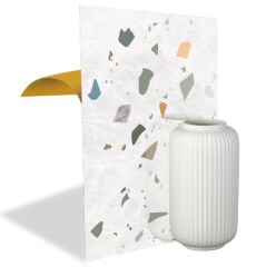FAYANS ÜSTÜ PVC KAPLAMA 41 X 62 TERRAZO MERMER DESEN-798