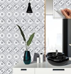 FAYANS ÜSTÜ PVC KAPLAMA 30 X 30 GEOMETRİK - 045 -300