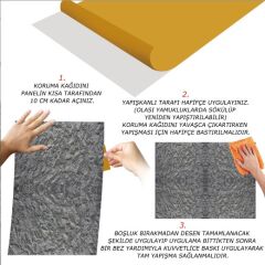 FAYANS ÜSTÜ PVC KAPLAMA 41 X 62 UZAY MERMER DESEN-799