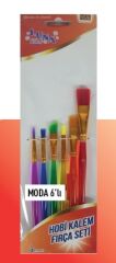 HOBİ KALEM FIRÇA SETİ MODA 6 LI SET