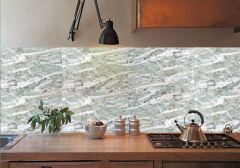 FAYANS ÜSTÜ PVC KAPLAMA 41 X 62 YEŞİL AGAT MERMER DESEN-801
