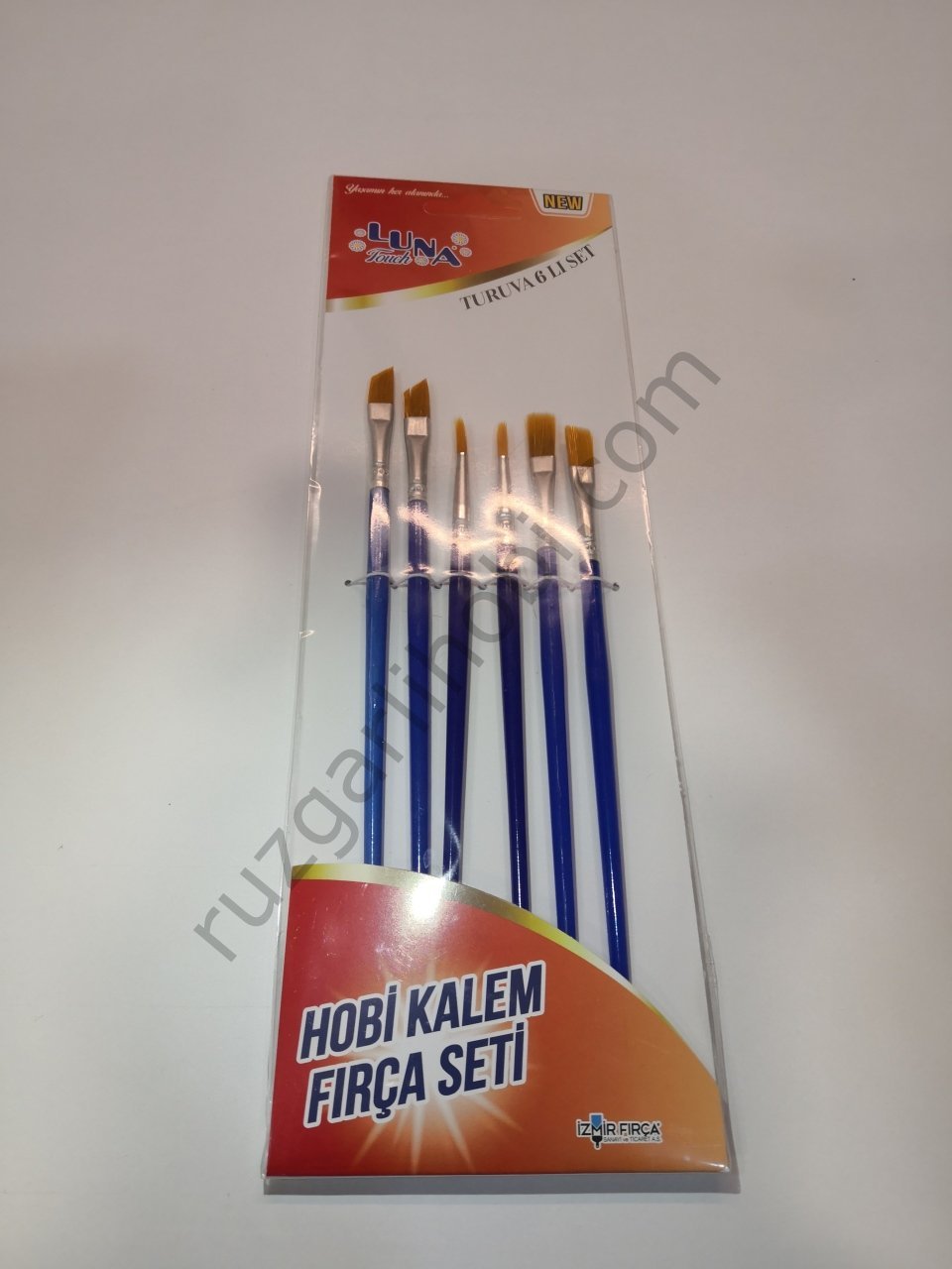 HOBİ KALEM FIRÇA SETİ TURUVA 6LI SET
