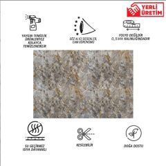 FAYANS ÜSTÜ PVC KAPLAMA 41 X 62 YEŞİM MERMER DESEN-803