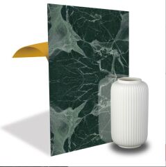 FAYANS ÜSTÜ PVC KAPLAMA 41 X 62 YEŞİL MERMER DESEN-802
