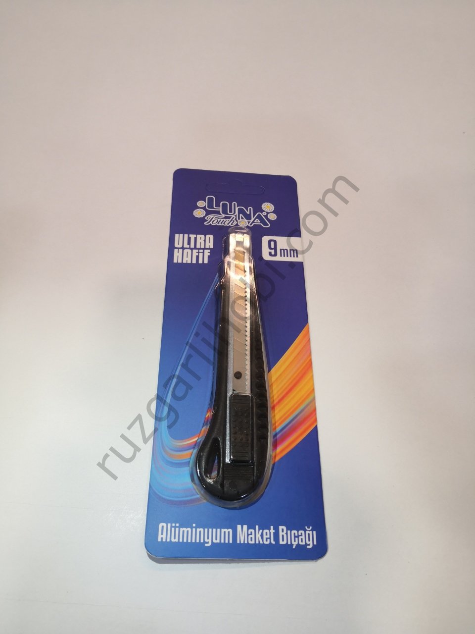 Alüminyum Maket Bıçağı Luna Touch 9 mm