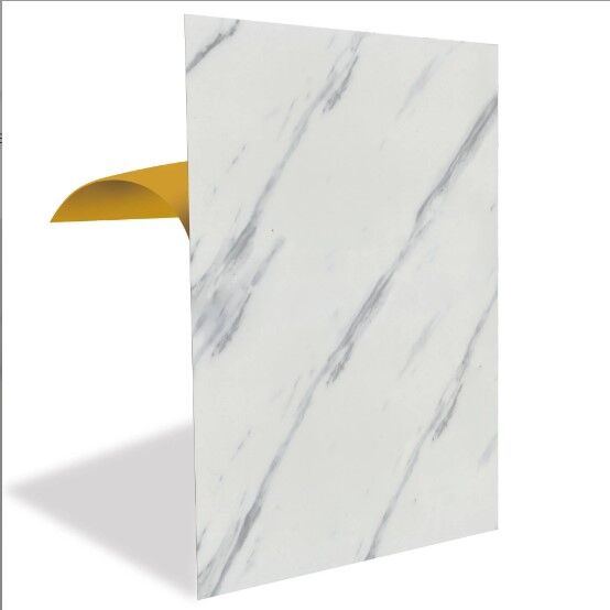 FAYANS ÜSTÜ PVC KAPLAMA 41 X 62 GRİ BULUT ÇİZGİLİ DESEN-807