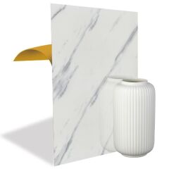 FAYANS ÜSTÜ PVC KAPLAMA 41 X 62 GRİ BULUT ÇİZGİLİ DESEN-807