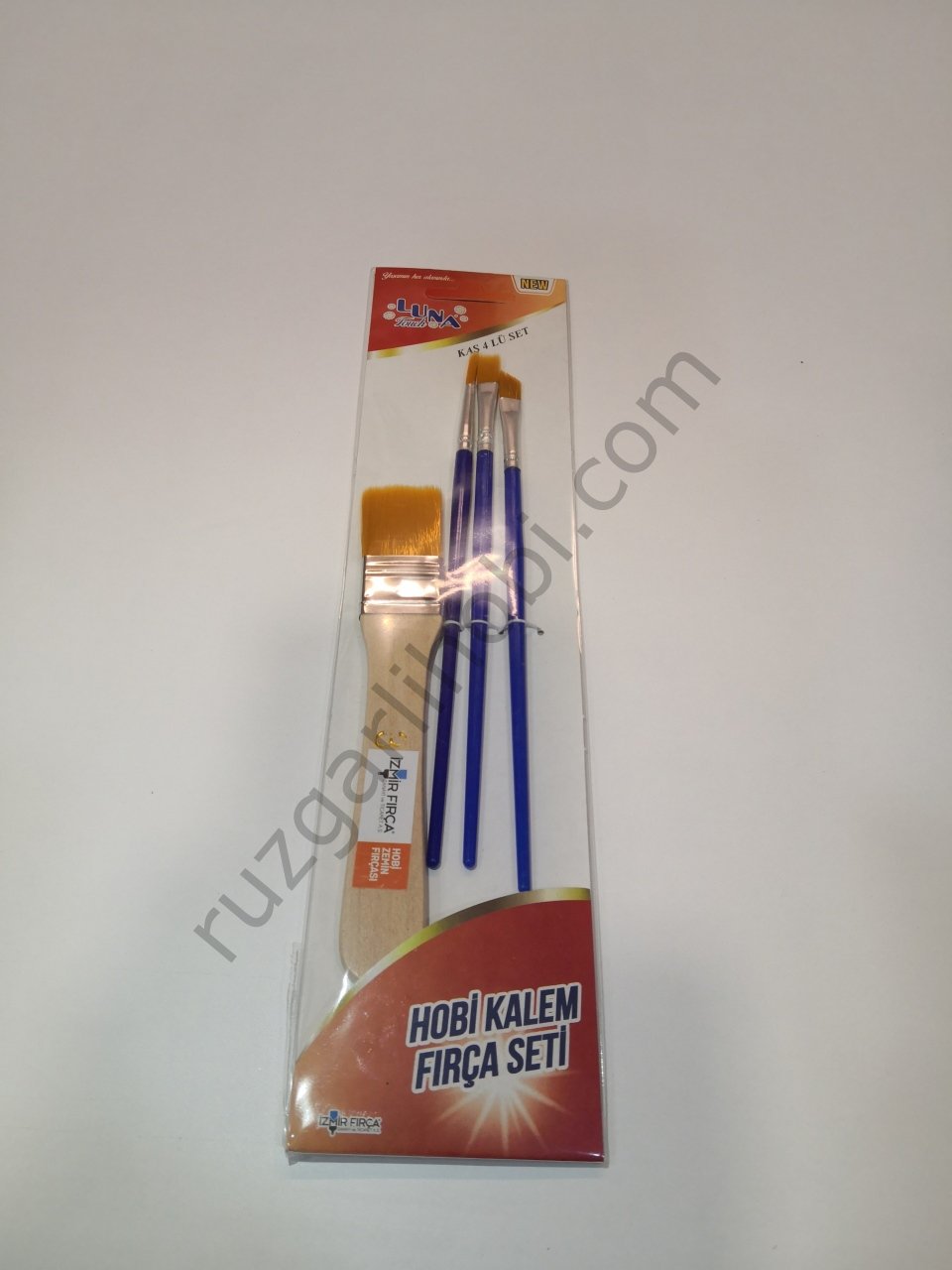 HOBİ KALEM FIRÇA SETİ KAŞ 4LÜ SET