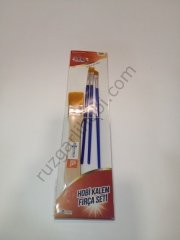 HOBİ KALEM FIRÇA SETİ KAŞ 4LÜ SET