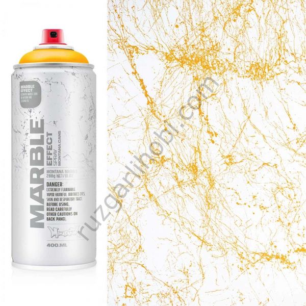 Mermerleme  EFFECTMARBLE SPREY BOYA 400 ML YELLOW EM1000 ( SARI RENK )