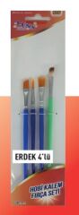 HOBİ KALEM FIRÇA SETİ ERDEK 4LÜ SET