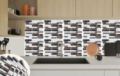 FAYANS ÜSTÜ PVC KAPLAMA 30 X 30 ASORTİ MERMER DESENLİ - 812