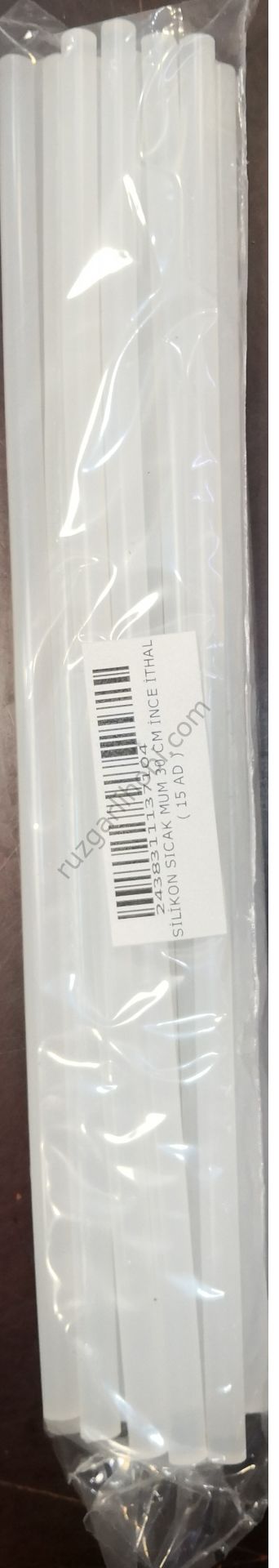 Sıcak Silikon Mum 30 Cm İnce ( 15 ADET )